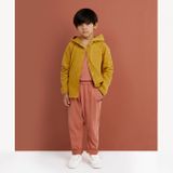 Gray Label SS20 Relaxed hooded cardigan Mustard