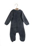 Wolf&amp;Rita AW18 Baby Overall Laureano Fade Out Grey Love and Love