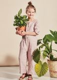 Kids on the Moon SS19 Playful Overall pink