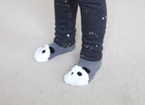 Mini Dressing Fox Knee Socks Panda (set of 3)