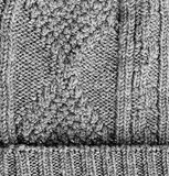 Collegién  Bonnet en laine avec pompon Grey