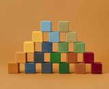 Raduga Grez Wooden Cubes - Earth Cubes