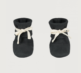 Gray Label AW21Baby Ribbed Booties  Nearly Black