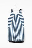 Motoreta SS18 Lucia Dress Blue and White Stripes