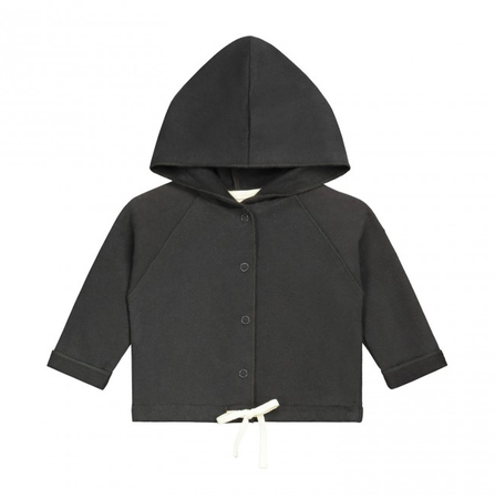 Gray Label AW19 Baby Baby Hooded Cardigan Nearly Black