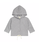 Gray Label SS20 Baby Baby Hooded Cardigan Grey Melange