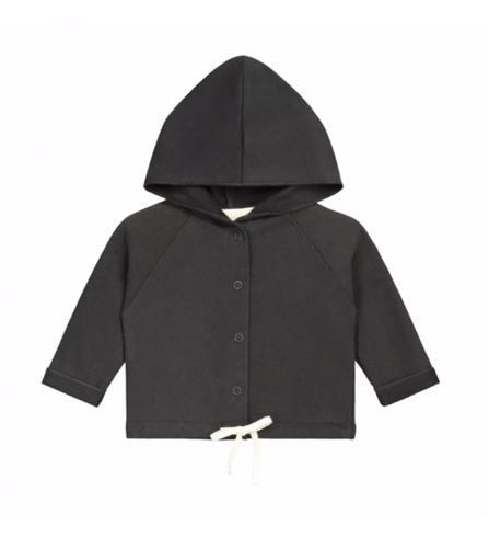 Gray Label SS20 Baby Baby Hooded Cardigan Nearly Black