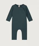 Gray Label AW21 Baby Suit with Snaps Blue Grey