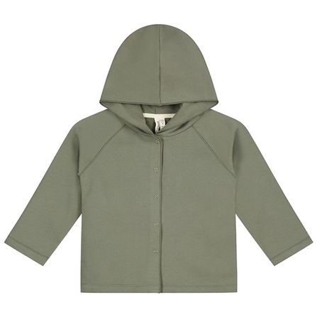 Gray Label SS20 Relaxed hooded cardigan Moss