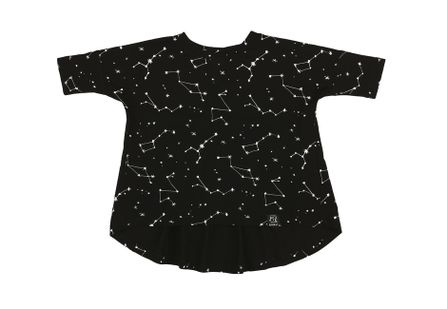 Kukukid AW17 Tunic Black Constellation