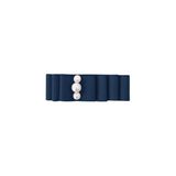 MIlledeux AW19 Small Layered hair bow – alligator clip – pearl / Navy