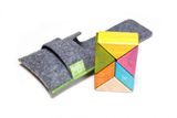 TEGU Prism Pocket Pouch 6 blocks Tints